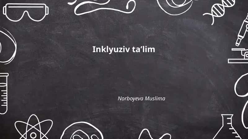 Inklyuziv taʼlim
