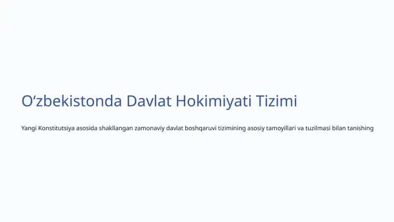 Yangi Konstitutsiya