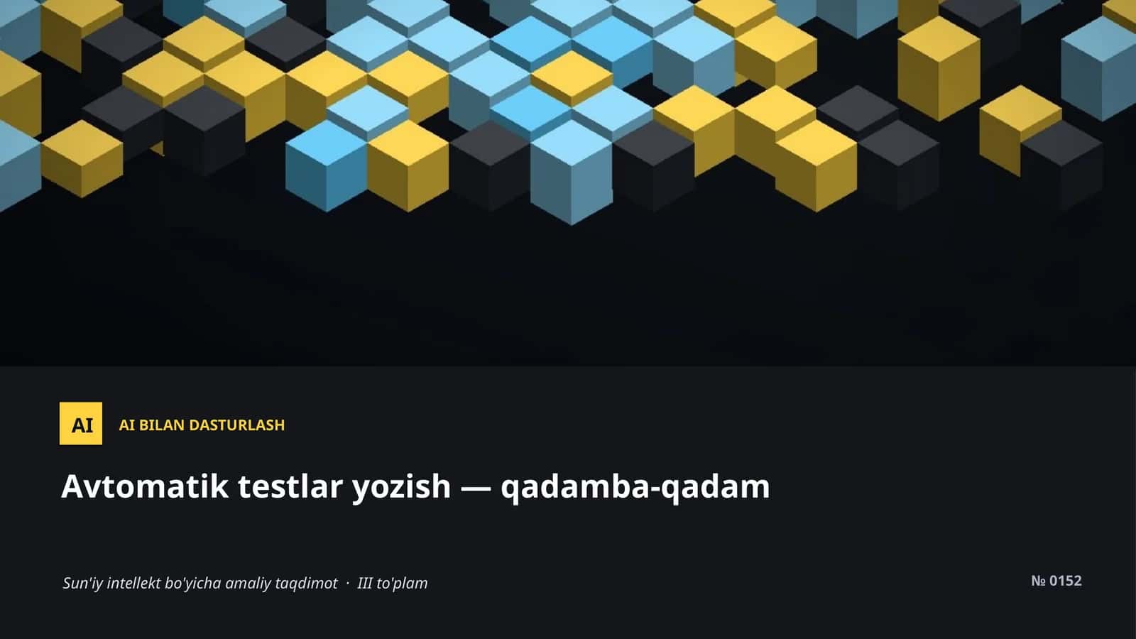 AI BILAN DASTURLASH