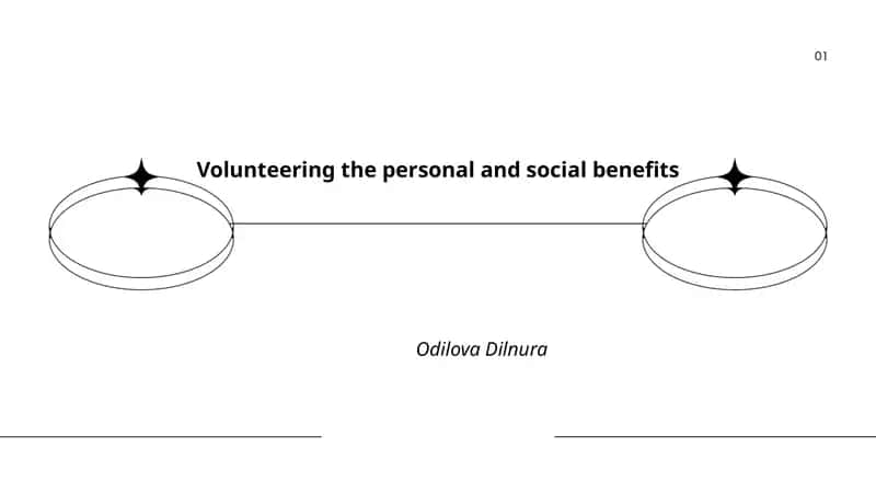 Volunteering the personal and social benefits