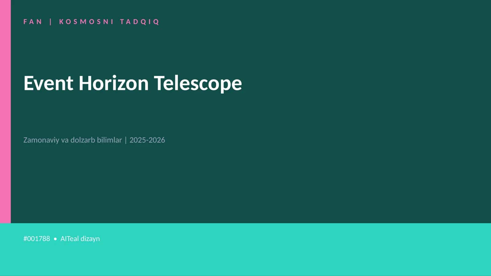 Event Horizon Telescope