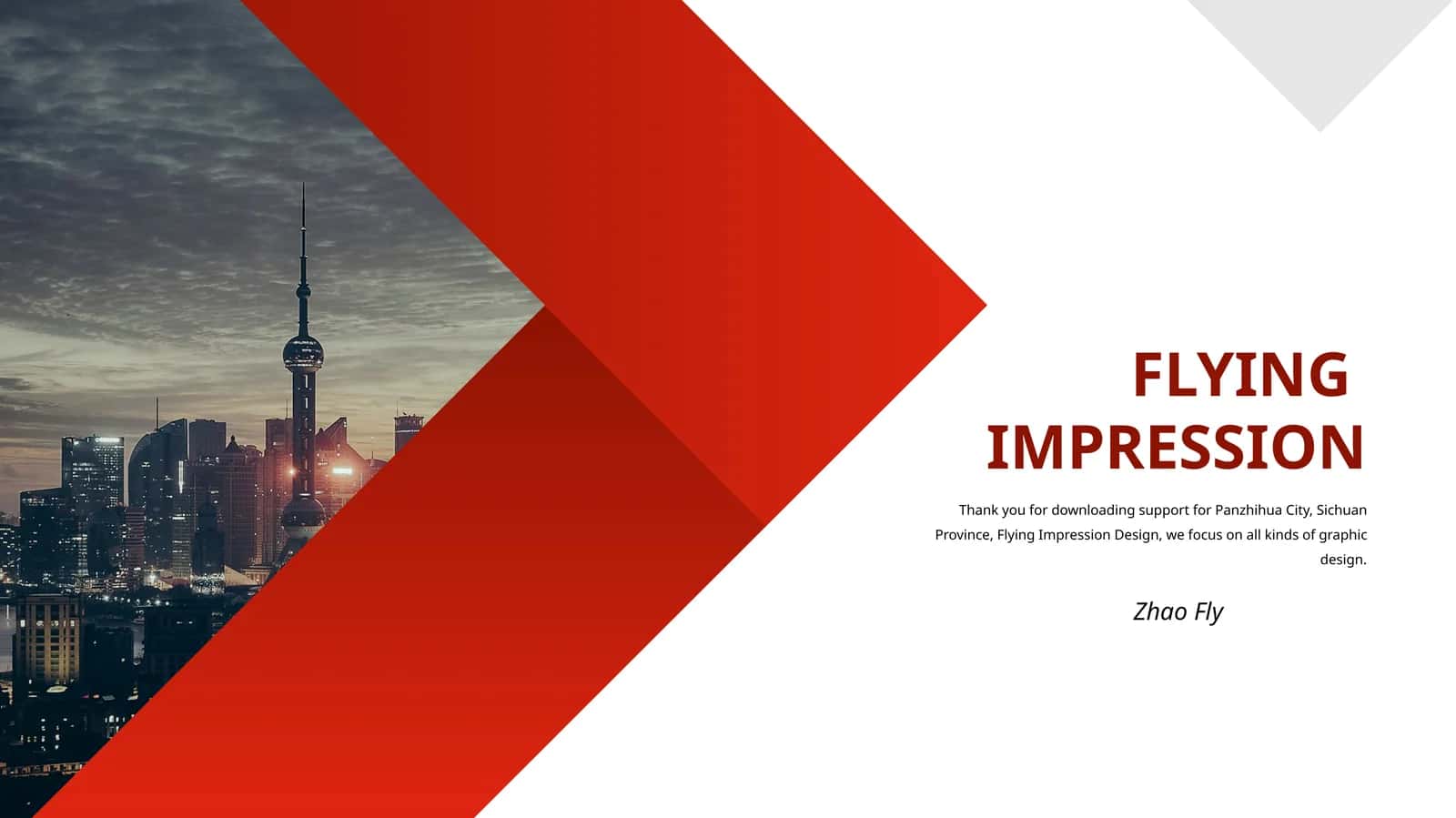 Flying Impression Design
