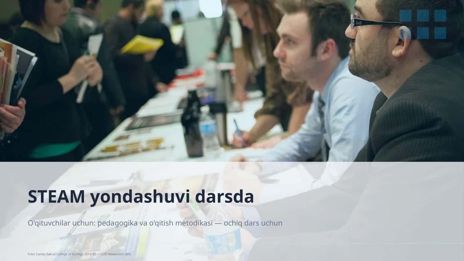 STEAM yondashuvi darsda