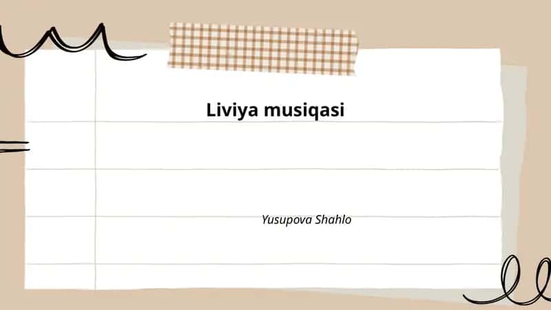Liviya musiqasi