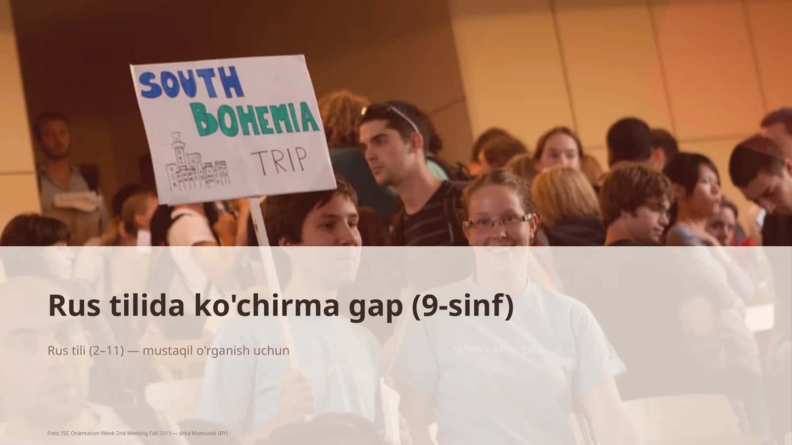 Rus tilida ko'chirma gap (9-sinf)