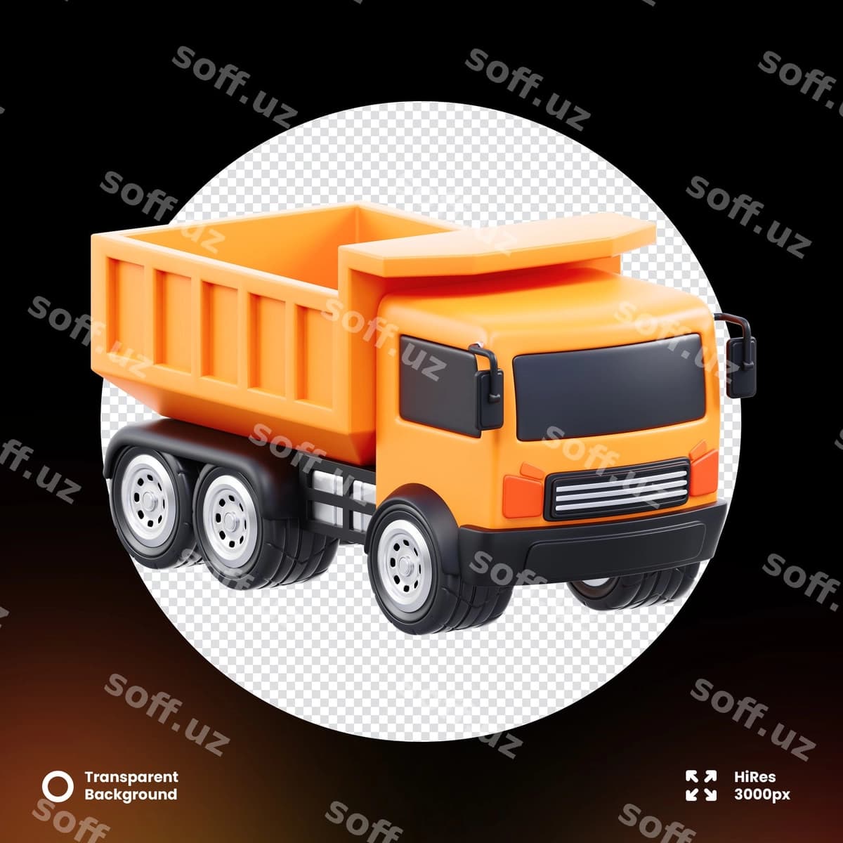 3d yuk avtomobili | 3d truck