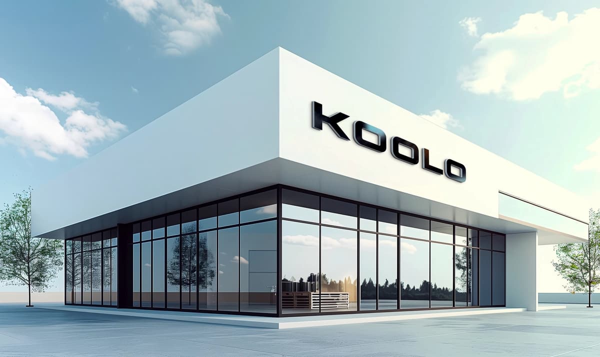 3D oq bino jabhasi logotipi maket | Logo mockup 3d white building facade