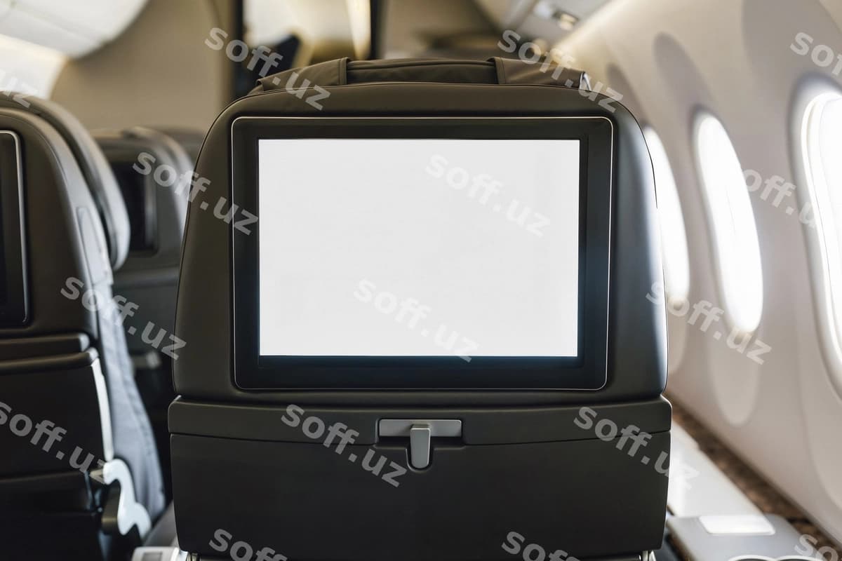 Bo'sh samolyot ekrani | Blank airplane screen