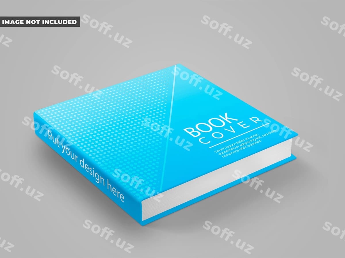 Mockup kitobi varaqi | Cover book mockup