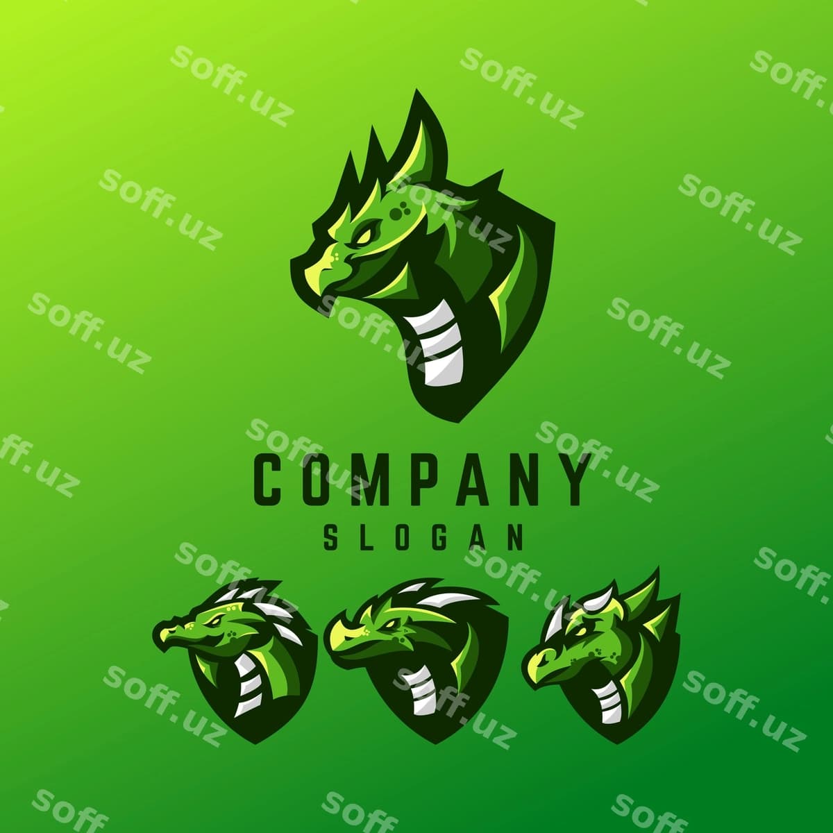Ajdaho logotipi dizayni | Dragon logo design