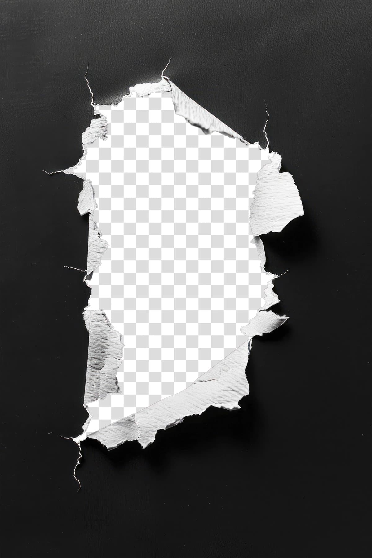 Png yirtilgan qog'oz qora fon | Png torn paper black background