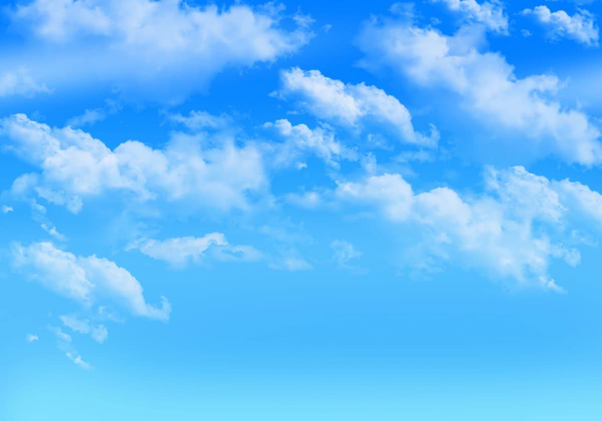 Moviy osmon bulutlar fon shabloni | Blue sky clouds background template