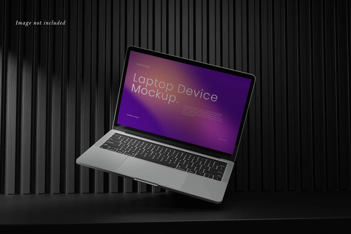 Noutbuk maketi | Laptop mockup