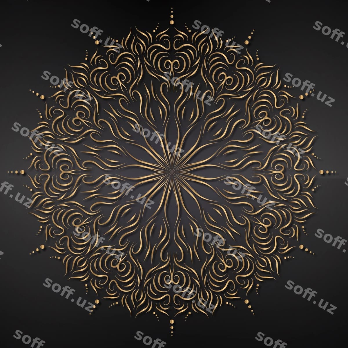 Mandala bezatma fon | Mandala background ornament background