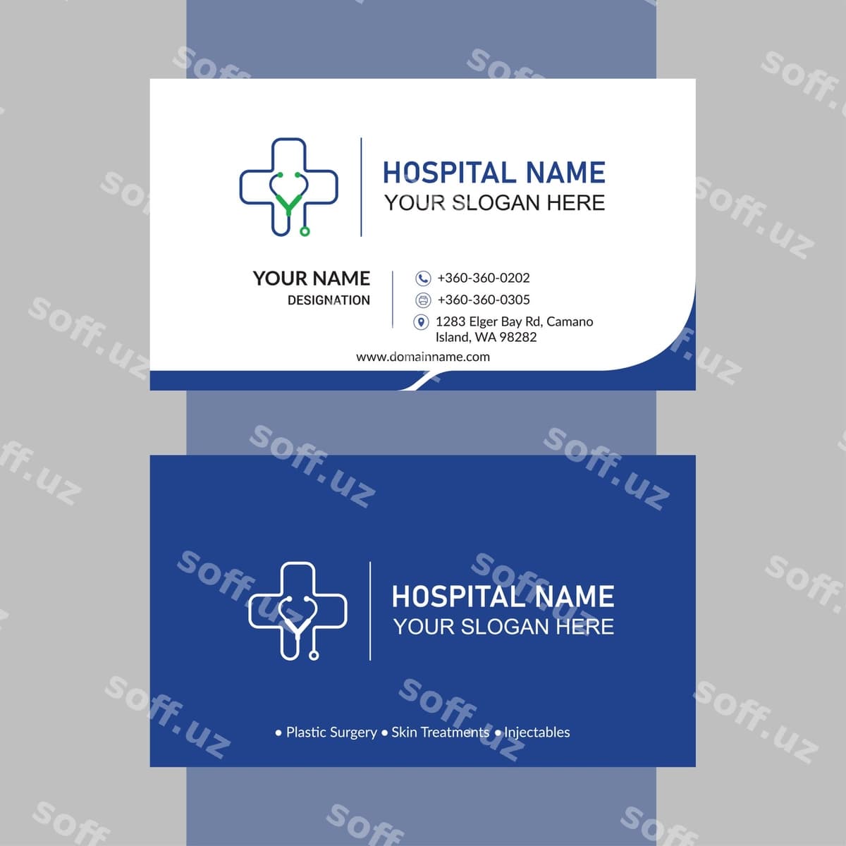 Zamonaviy biznes karta dizayni | Modern business card design