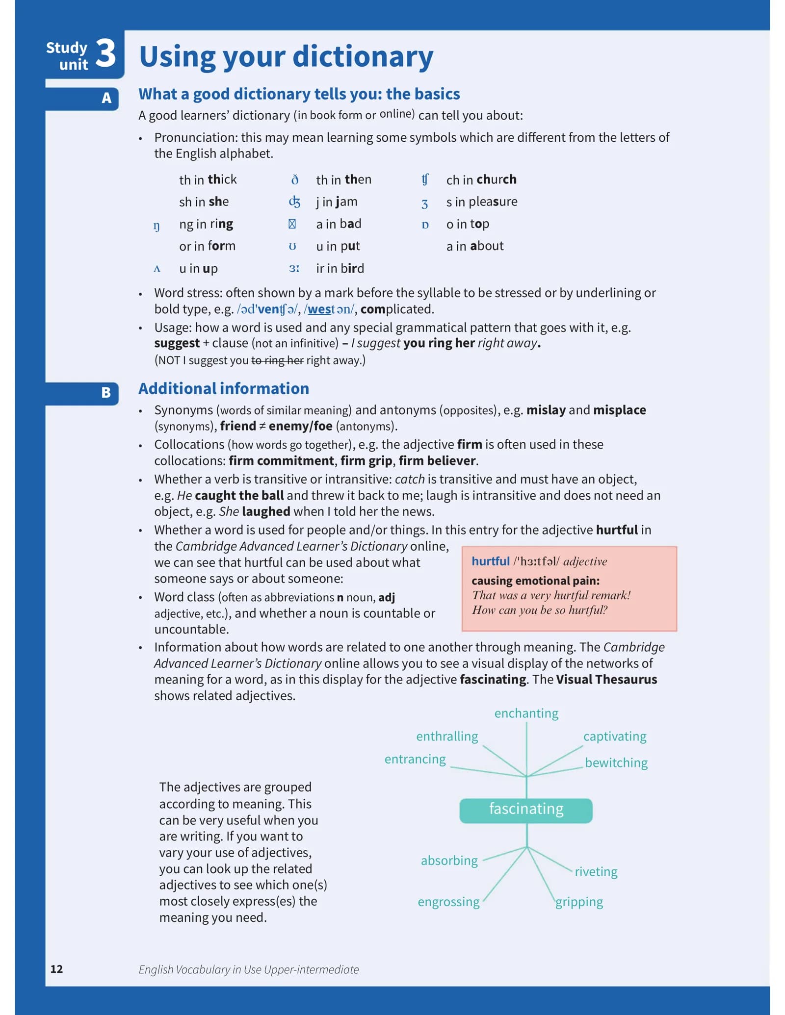 Unit3 Using your dictionary