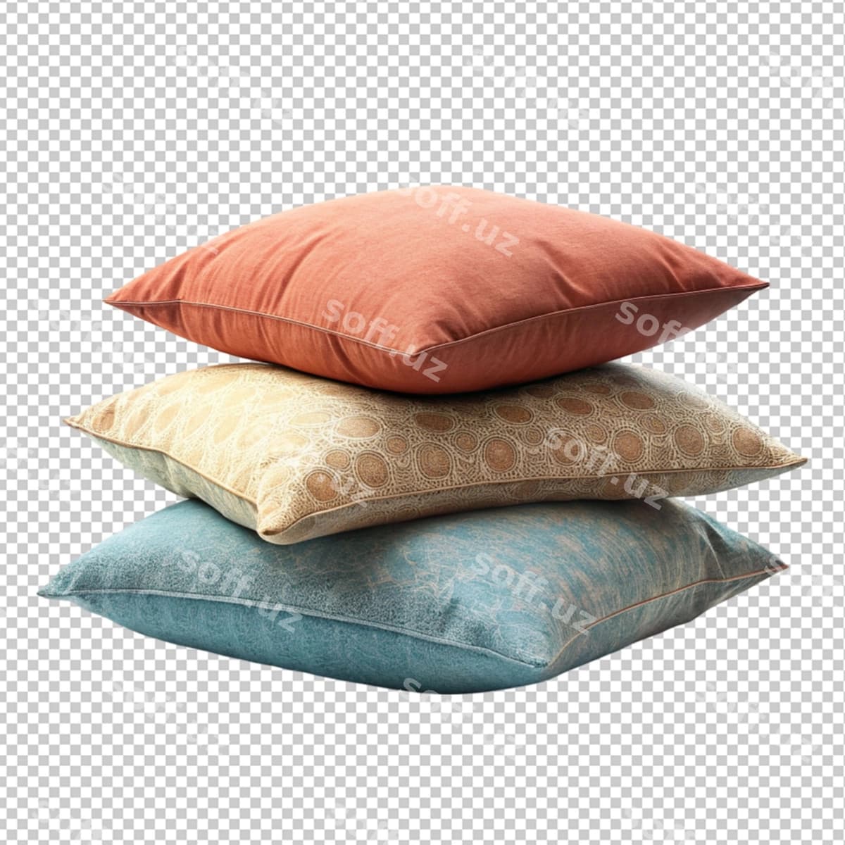 Pillowlar shaffof fonda | Pillows transparent background