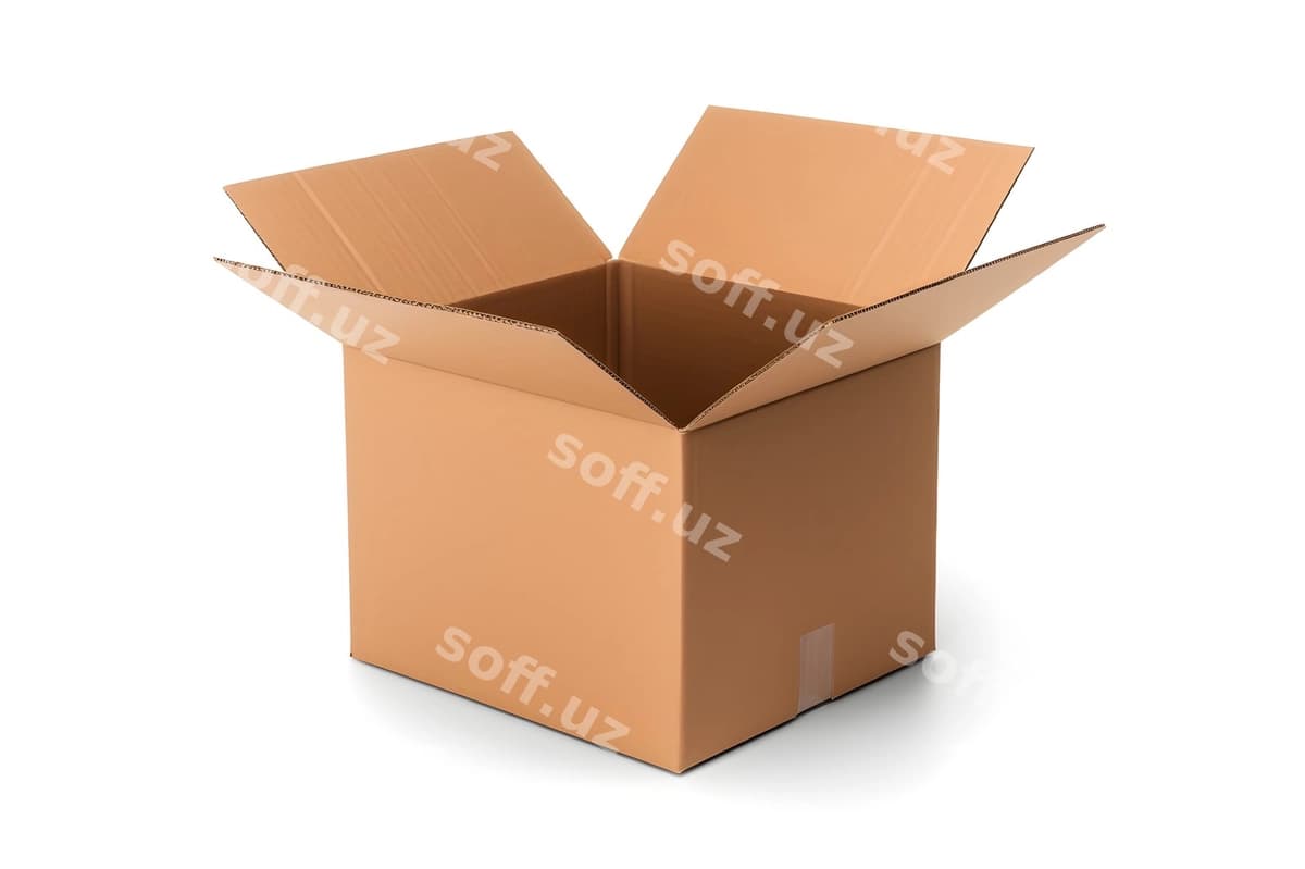 Yuk tashish karton qutisi oq fon | Shipping carton box white background