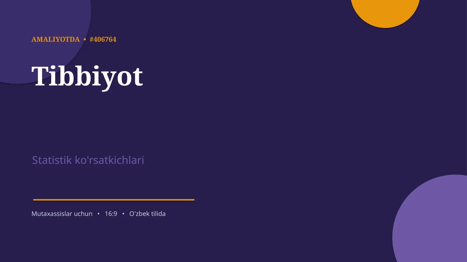 Tibbiyot