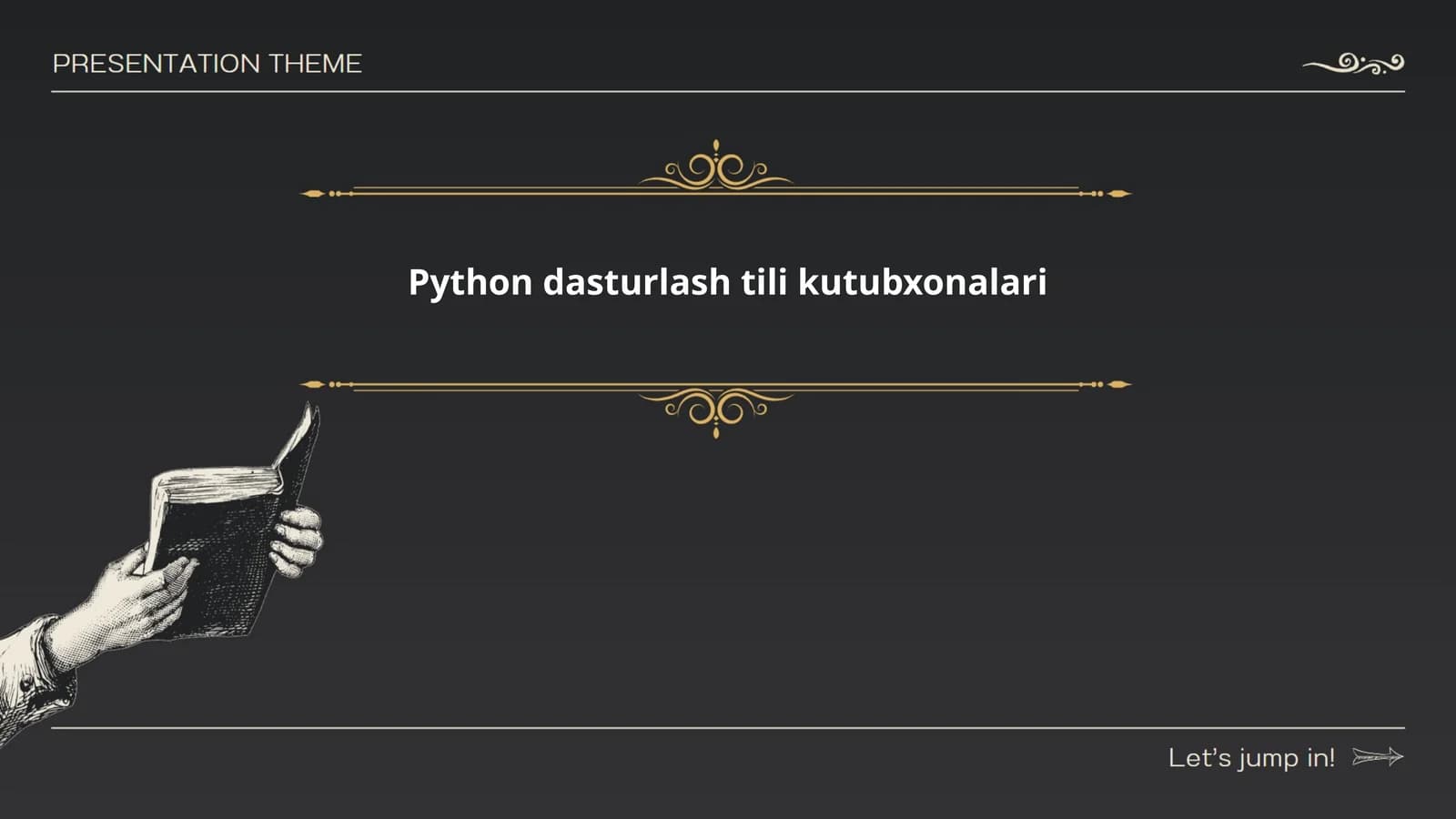 Python dasturlash tili kutubxonalari