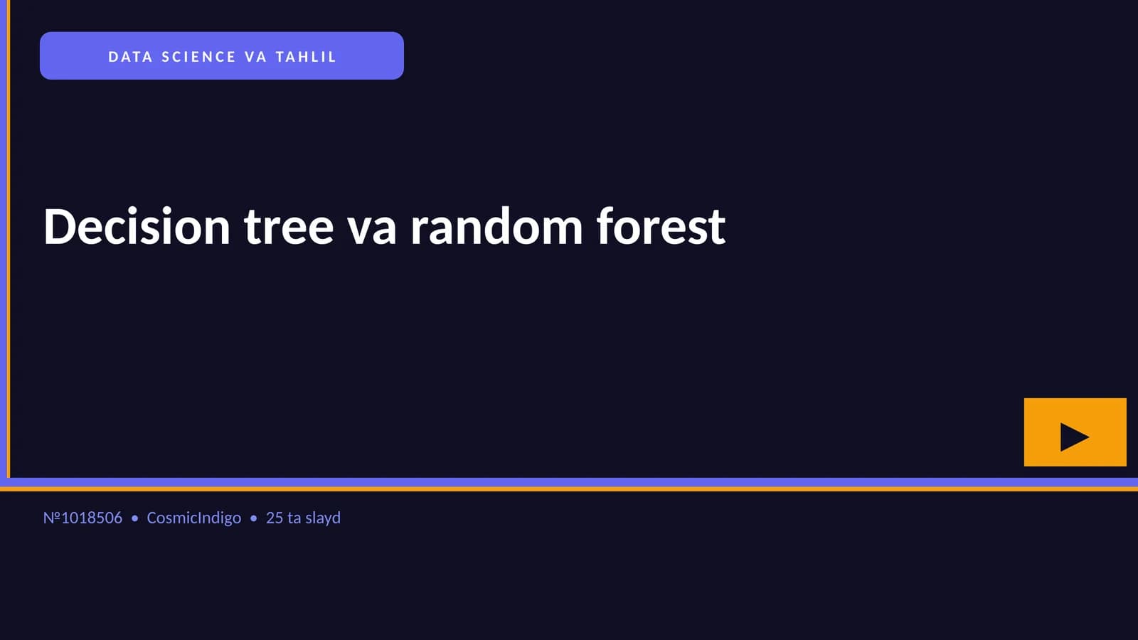 DATA SCIENCE VA TAHLIL