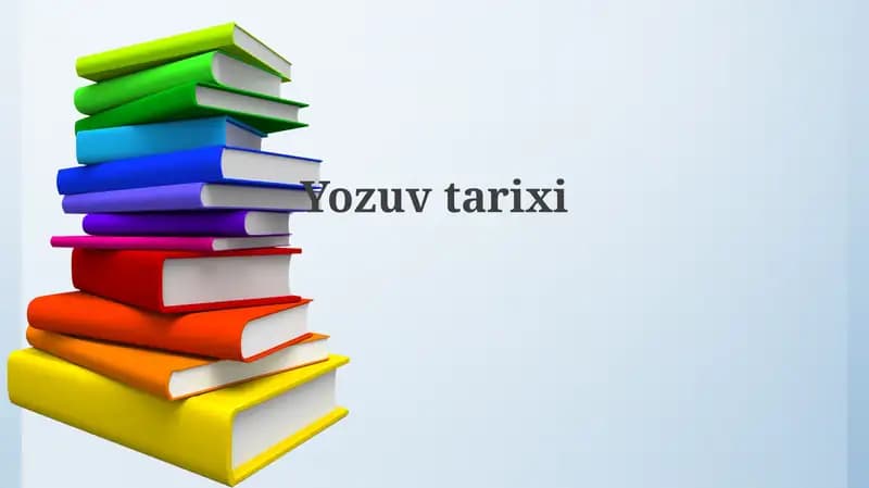 Yozuvtarixi