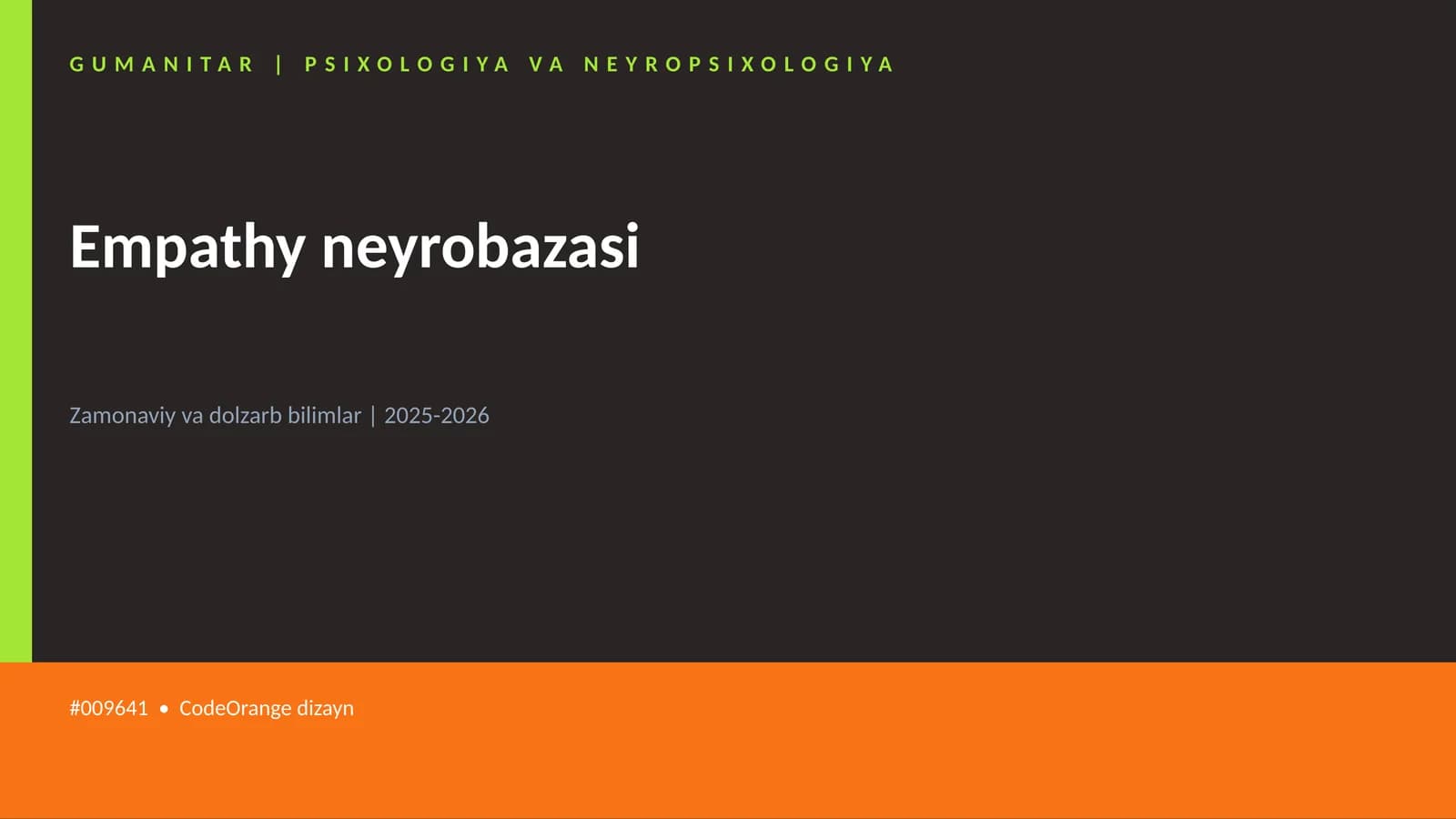 Empathy neyrobazasi