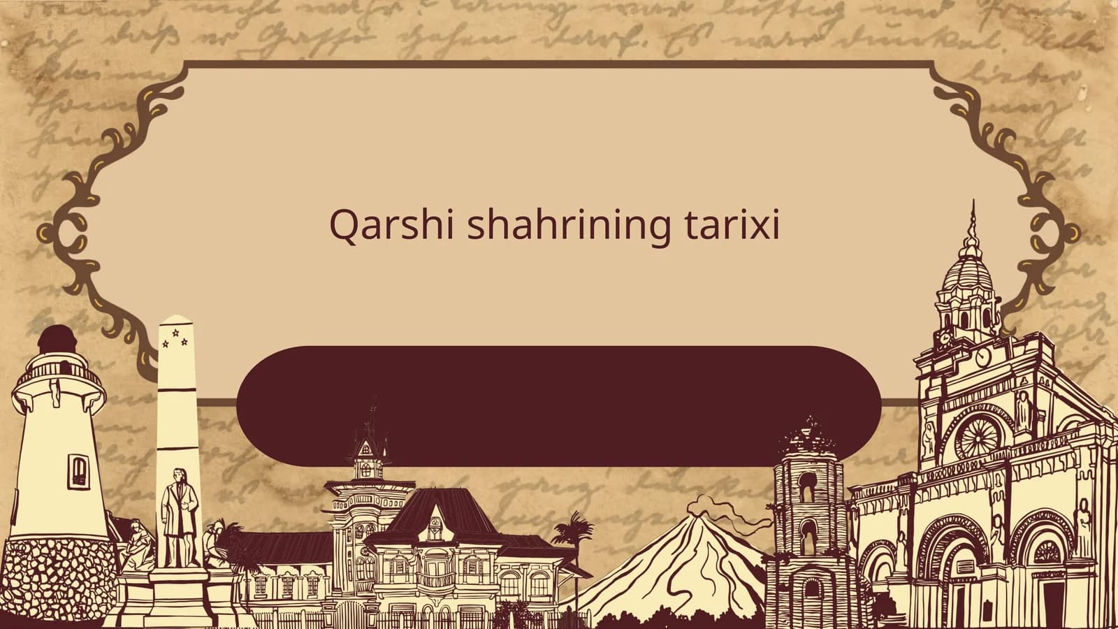 Qarshi shahrining tarixi