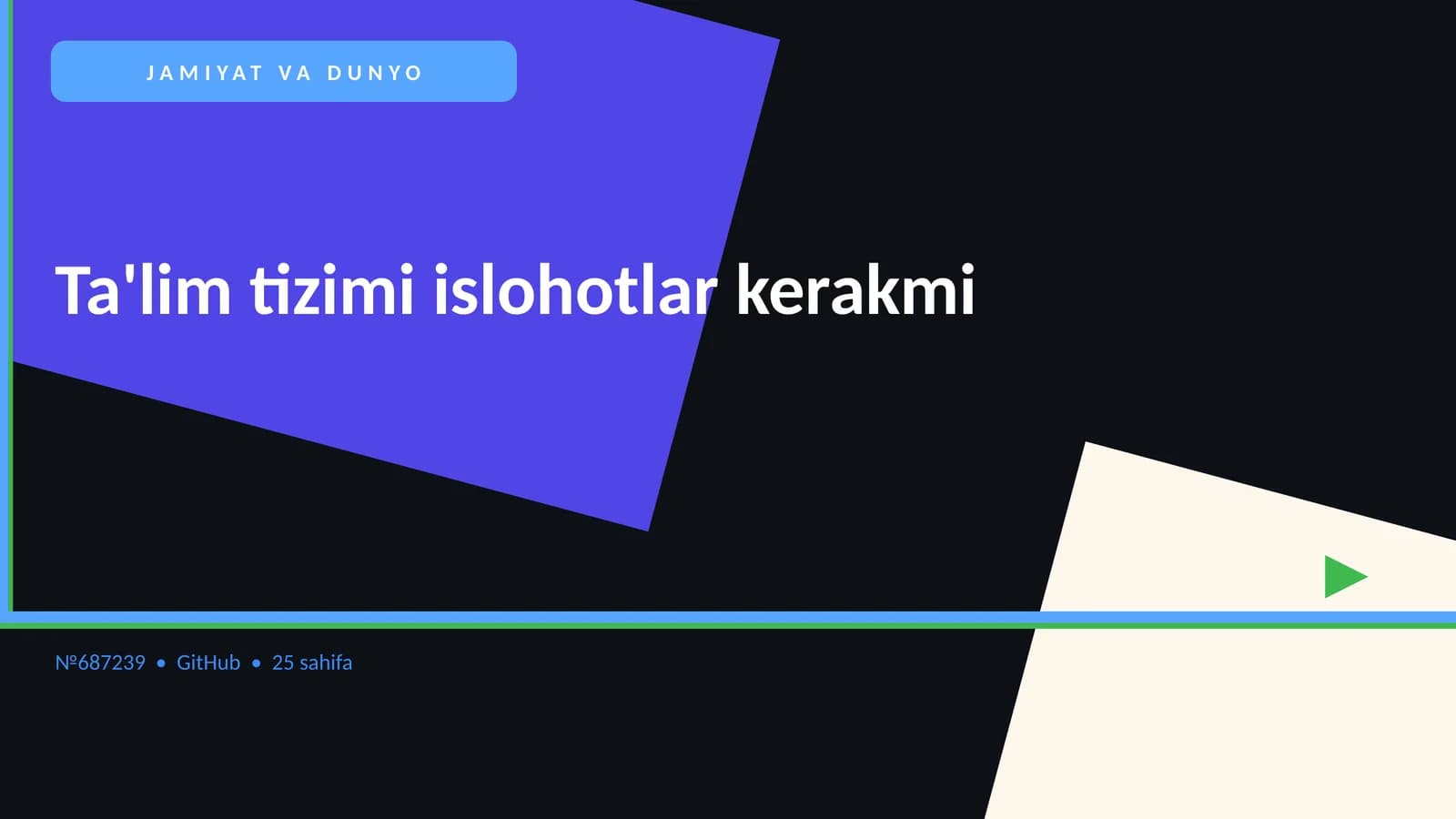 JAMIYAT VA DUNYO