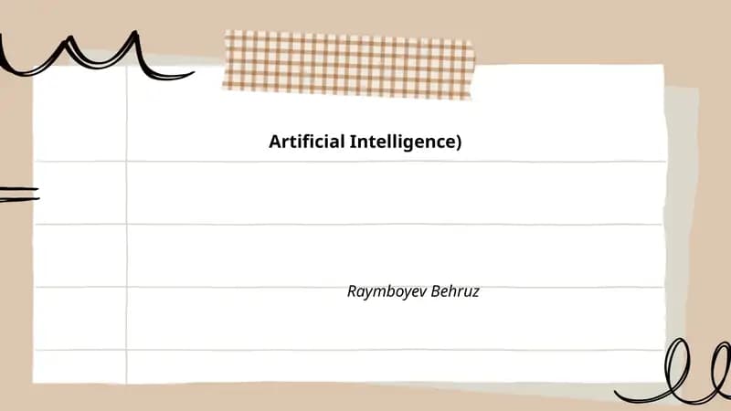Machine Learning