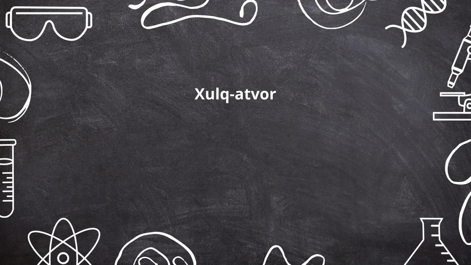 Xulq-atvor psixologiyasi