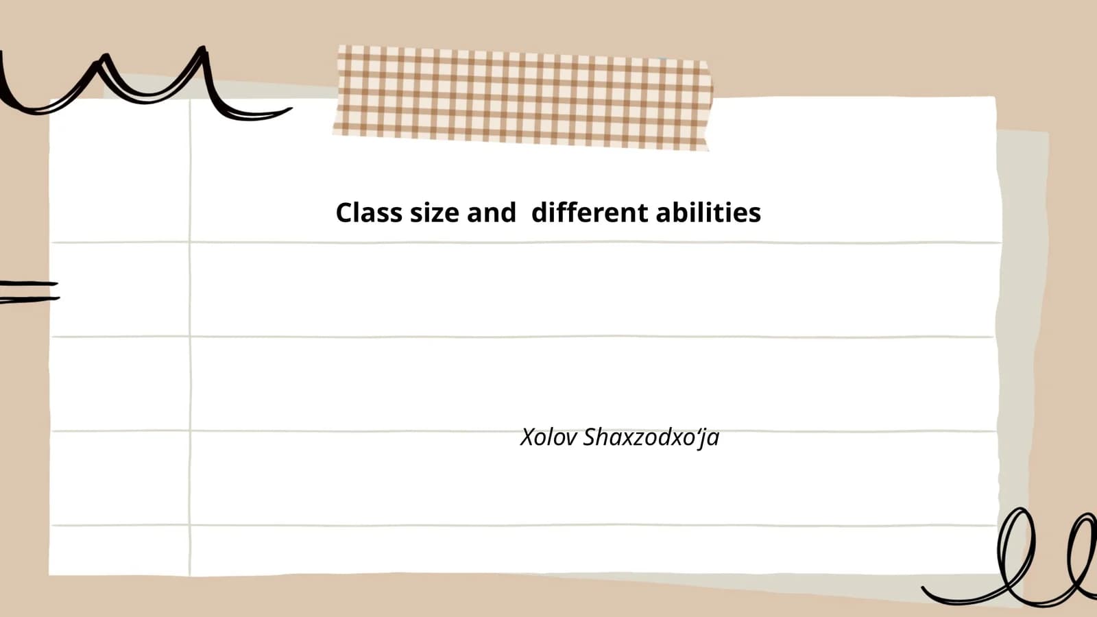 Optimal Class Size for Diverse Learners
