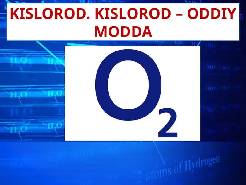 Kislorod