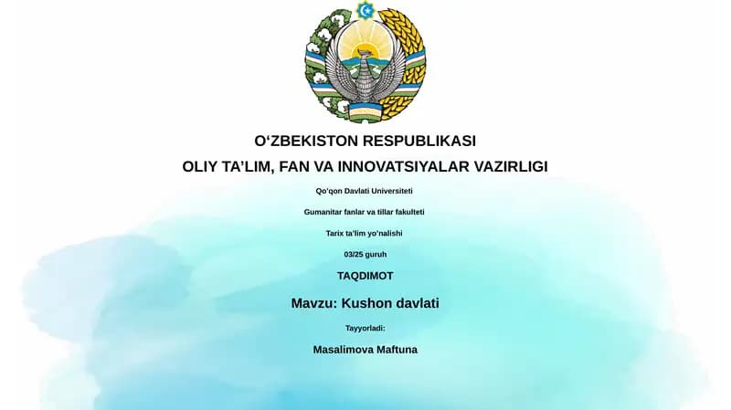 Kushon davlati