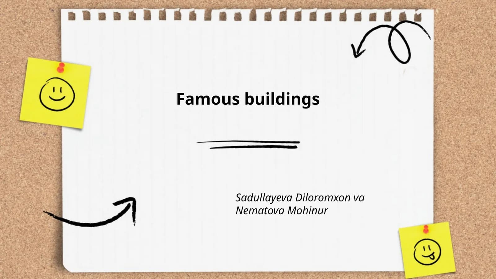 Famous buildings