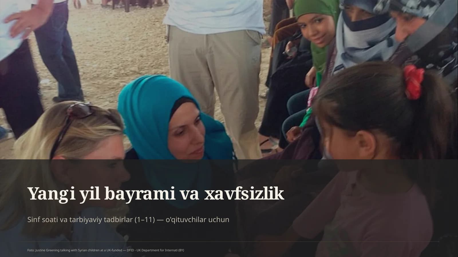 Yangi yil bayrami va xavfsizlik