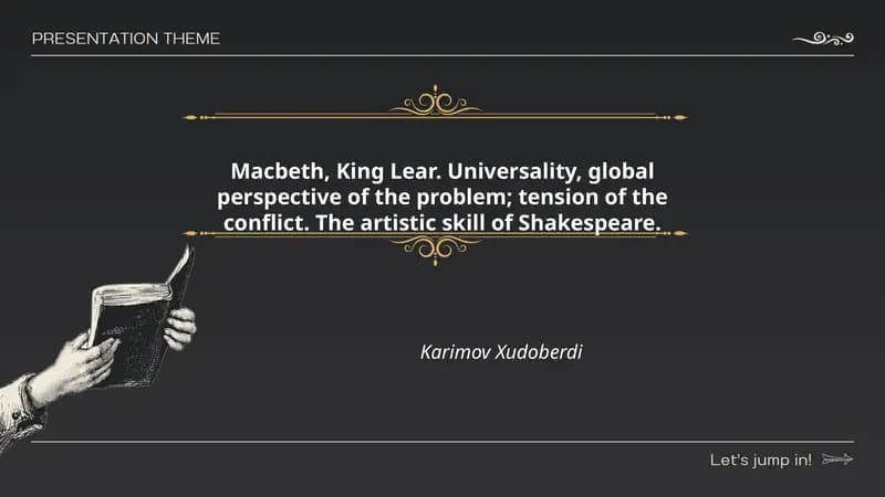 Macbeth, King Lear