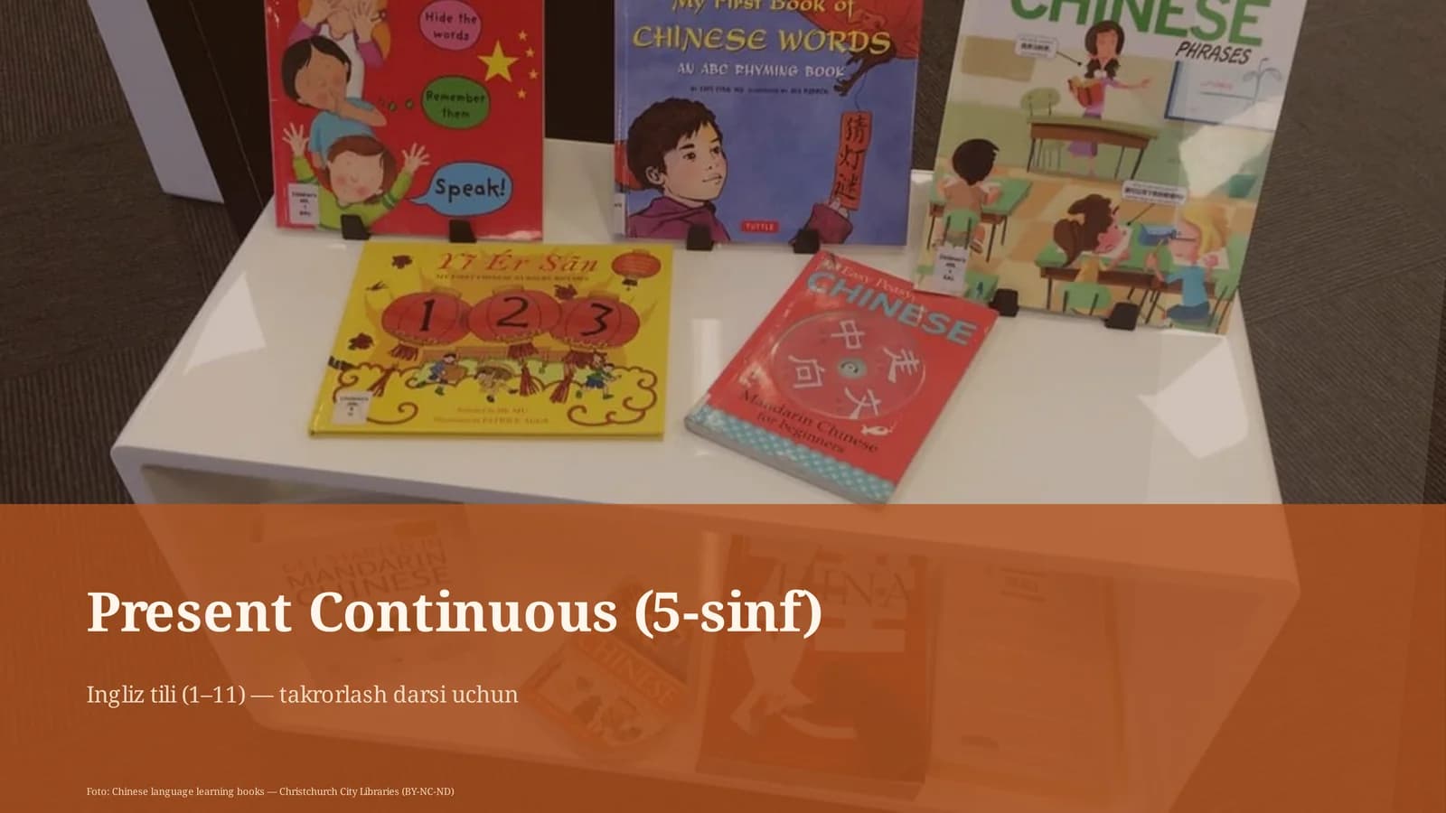 Present Continuous (5-sinf)