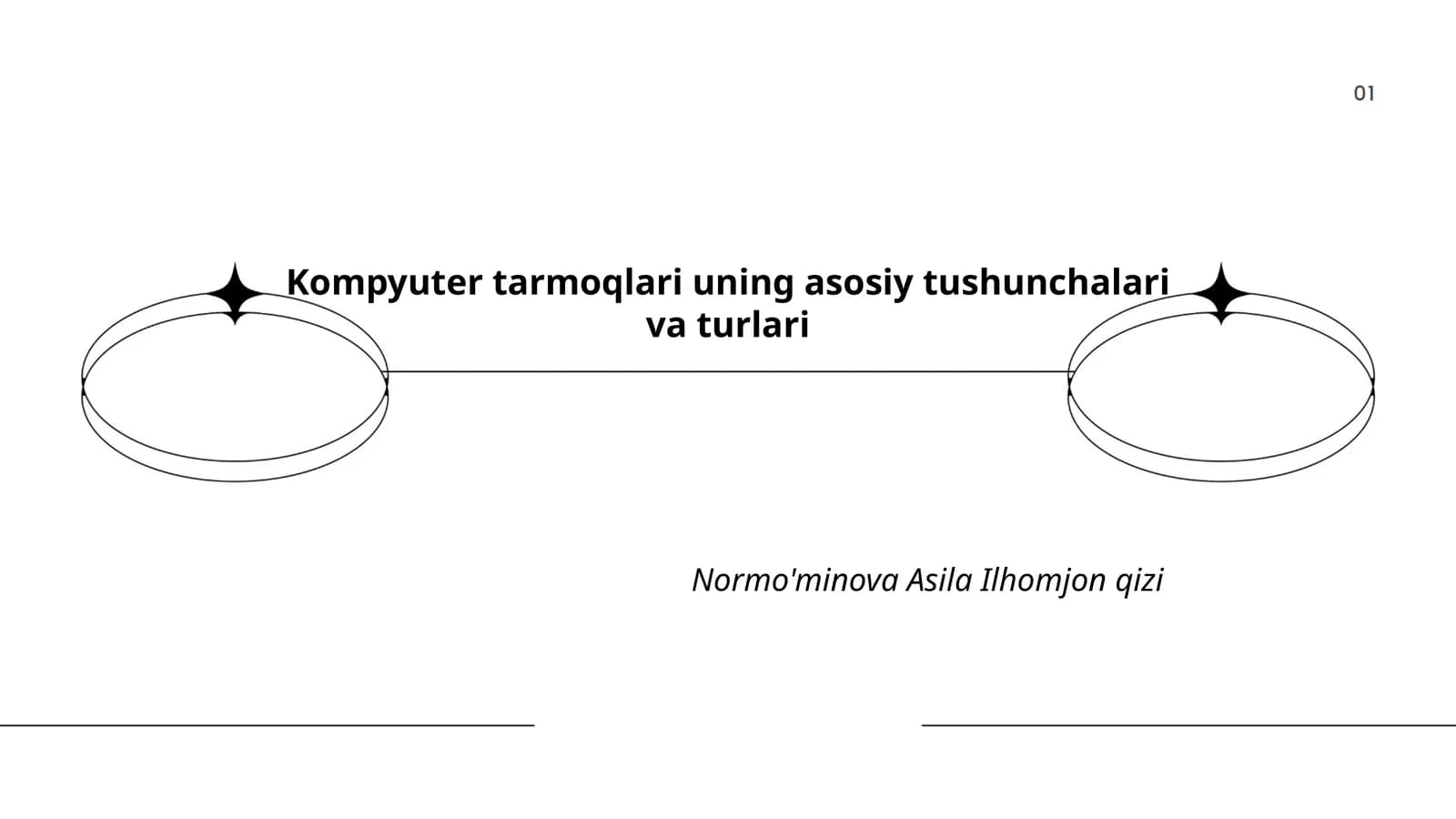 Kompyuter tarmoqlari: ta'rifi va ahamiyati