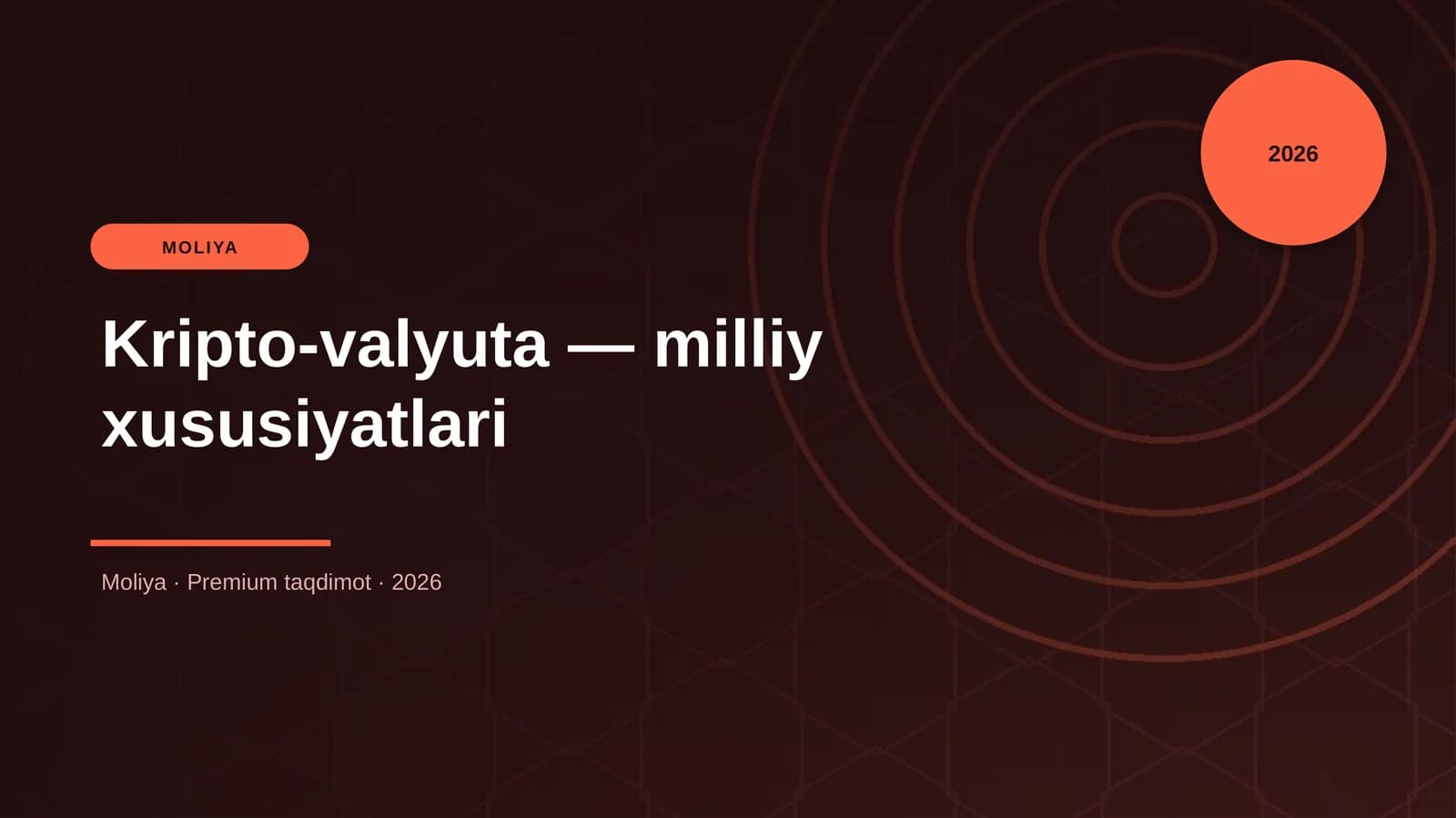 Kripto-valyuta - milliy xususiyatlari