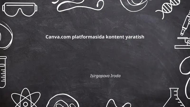 Canva platformasi