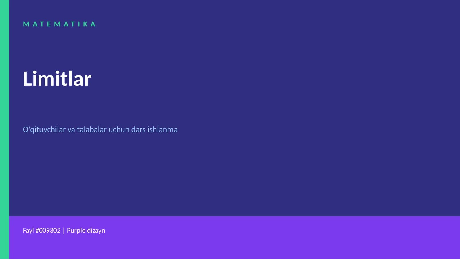 Limitlar