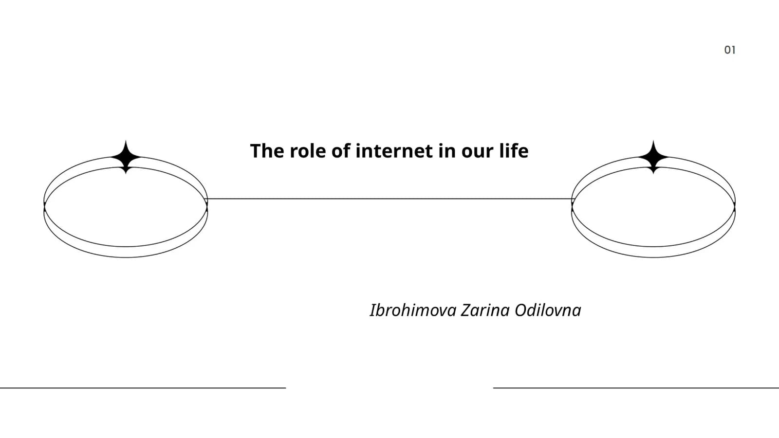 The role of internet in our life