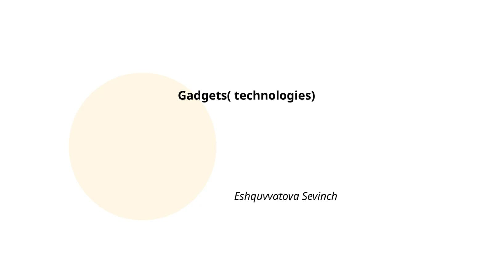 Wearable Technology