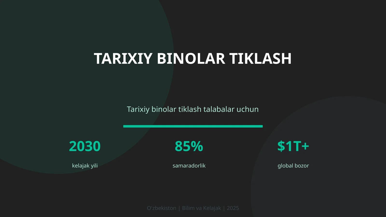 TARIXIY BINOLAR TIKLASH