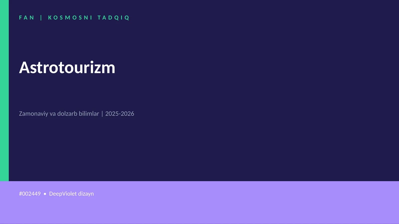 Astrotourizm