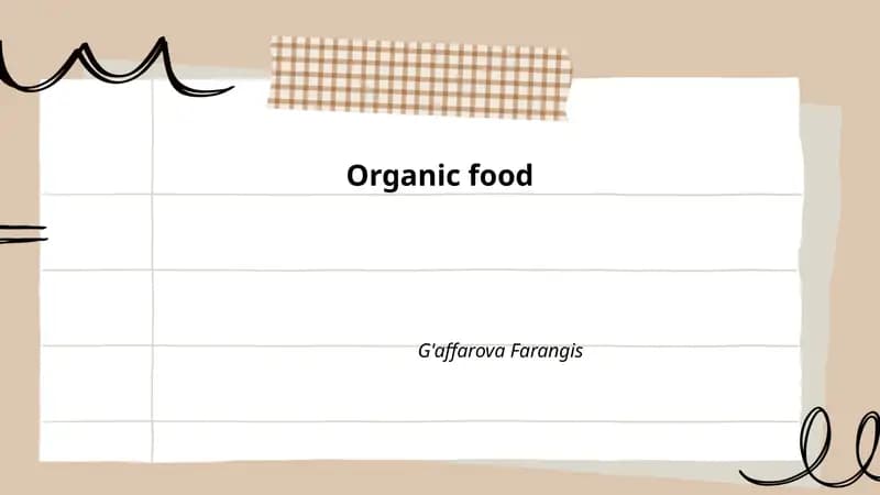 Organic Food