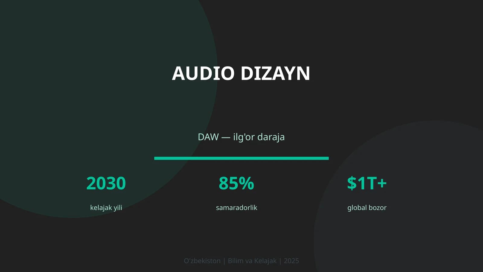 AUDIO DIZAYN