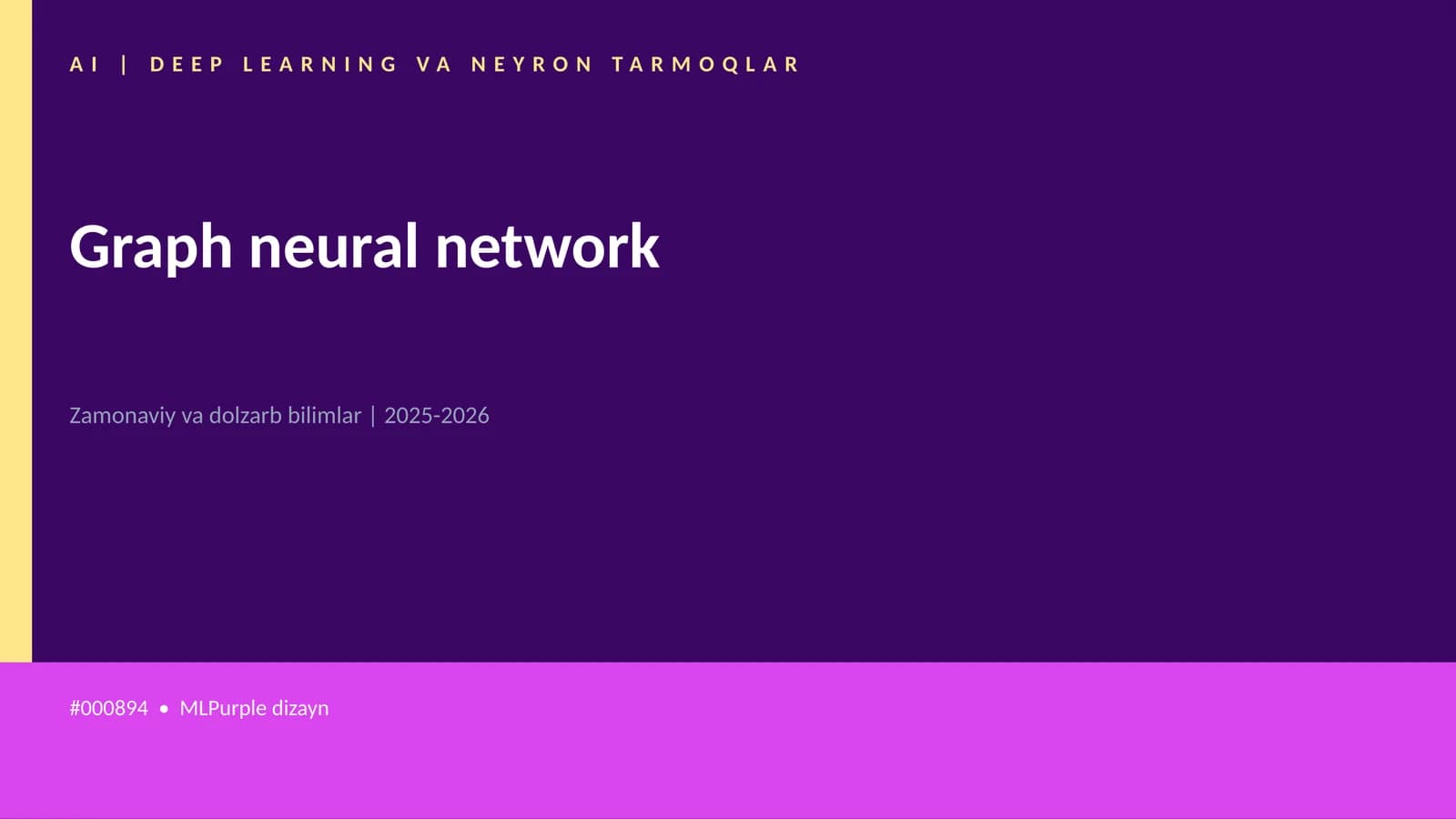 Graph neural network