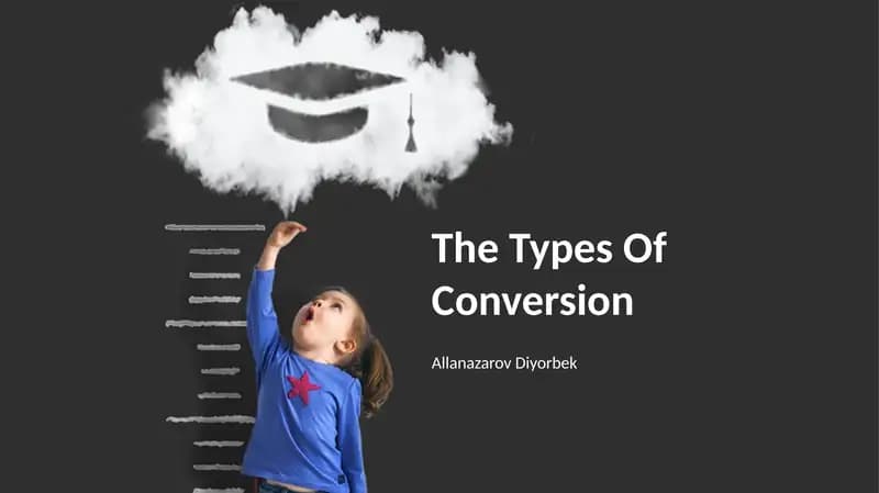 Conversions